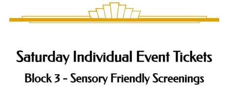 PFF - Sensory friendly screenings 