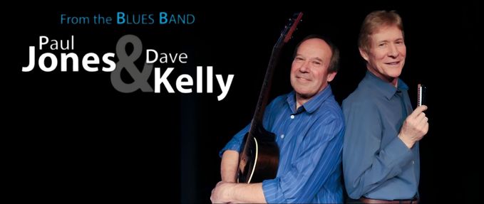 Paul Jones and Dave Kelly from the Blues Band
